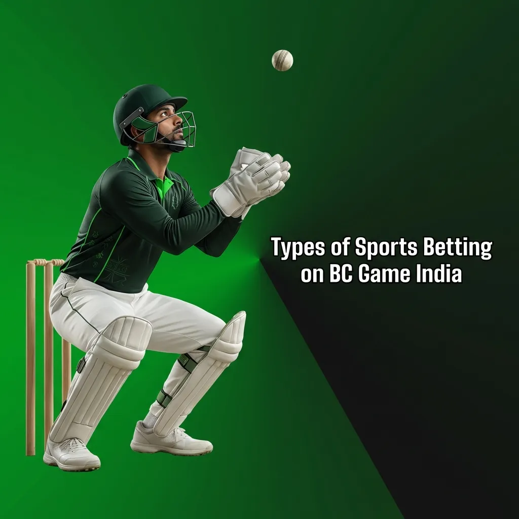 BC.Game India sports betting interface showing cricket, football, tennis, kabaddi and live odds across multiple markets