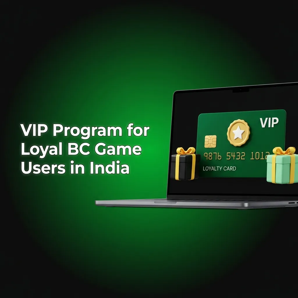 Illustration of BC Game VIP tiers in India, showing rising loyalty levels and rewards for regular players